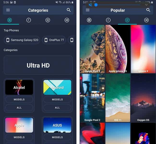 صورة لـ أفضل تطبيقات إنشاء الخلفيات وتنزيلها لنظام Android لعام 2023 | Walp_1-5A0nsNfs-DzTechs