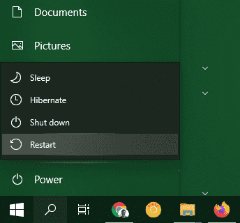 صورة لـ كيفية إصلاح خطأ “شبكة Wi-Fi لا تحتوي على تكوين IP صالح” على Windows 10 | Windows_10_Restart-IkIwzLfs-DzTechs