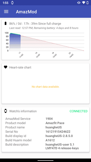 صورة لـ كيفية تثبيت تطبيقات Android على ساعات Amazfit Pace / Verge / Stratos | amazmod_services_companion_app-lfV1ZLfs-DzTechs