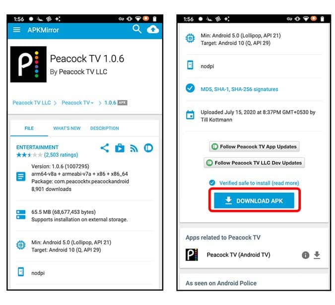 صورة لـ كيفية الوصول إلى Peacock TV خارج الولايات المتحدة | andapk-W9kNrbgs-DzTechs