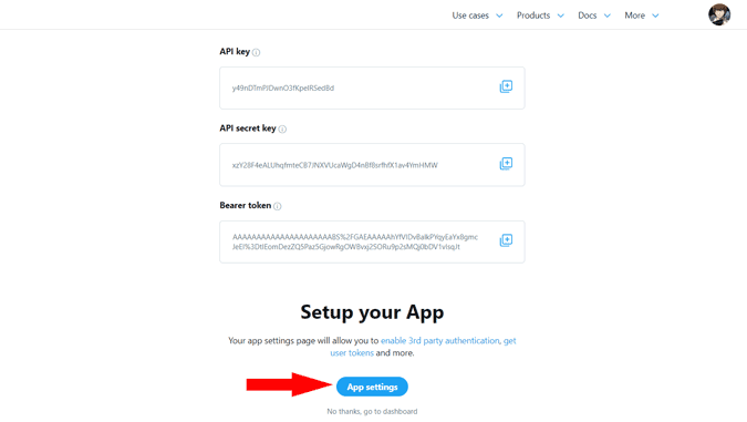 صورة لـ كيفية تغيير بطاقات مصدر التغريدة على X (Twitter) | app_settings-VdHBxbgs-DzTechs