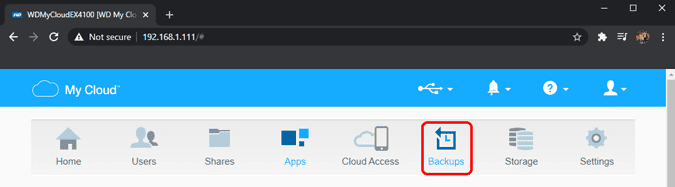 صورة لـ الطريقة الصحيحة للنسخ الاحتياطي لمحركات الأقراص الخارجية على WD NAS | backup_tab_wd_dashboard-6cbz8Mfs-DzTechs