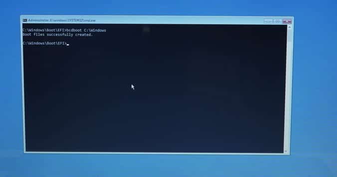 صورة لـ كيفية إصلاح رسالة الخطأ Bootmgr is missing في نظام Windows 10 | bcdboot_create_new_boot_configuration_file-7Rt3pNfs-DzTechs