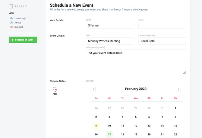 صورة لـ أفضل التطبيقات والأدوات لجدولة الاجتماعات وتحديد المواعيد | best_meeting_schedule_apps_02_rallly-DyTrQMfs-DzTechs