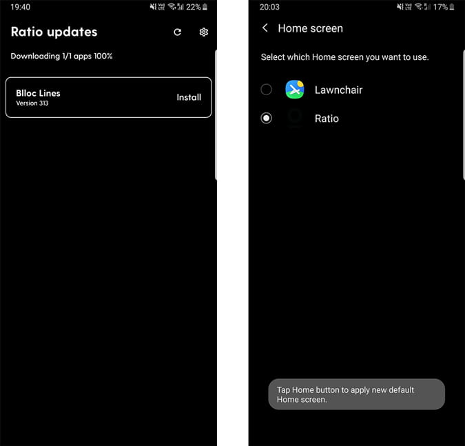 صورة لـ كيفية تثبيت Blloc Ratio Launcher على هاتف Android الخاص بك | blloc_lite_install-UkOnxYfs-DzTechs