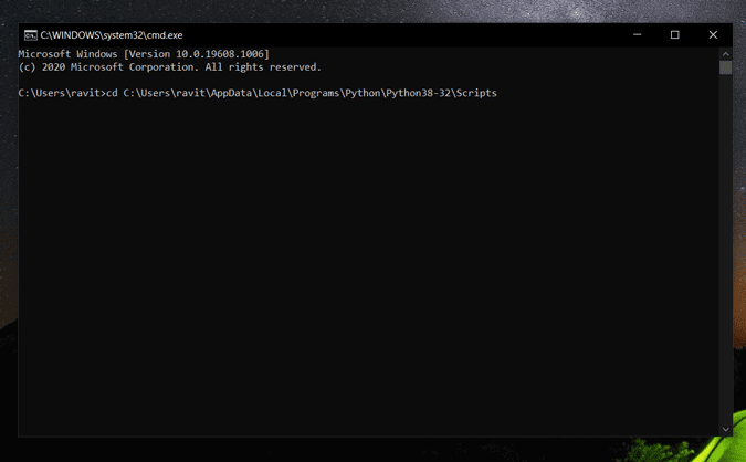 صورة لـ كيفية تغيير بطاقات مصدر التغريدة على X (Twitter) | cd_space_python_location-zfHBxbgs-DzTechs