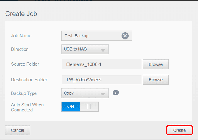 صورة لـ الطريقة الصحيحة للنسخ الاحتياطي لمحركات الأقراص الخارجية على WD NAS | create_job-zobz8Mfs-DzTechs