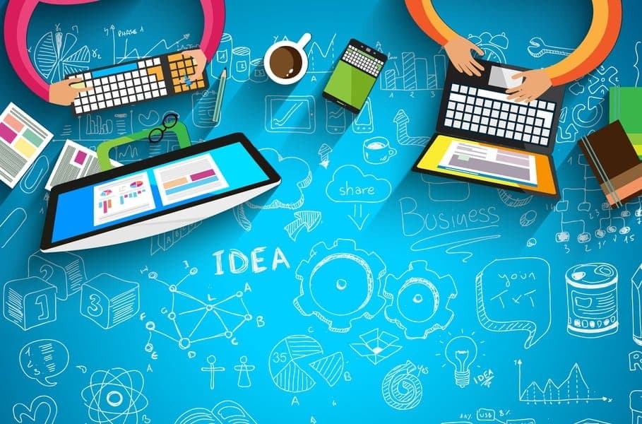 صورة لـ أفضل التطبيقات لإنشاء مخططات المعلومات البيانية وعرض البيانات | creating_infographics_header_image-VU77vMfs-DzTechs