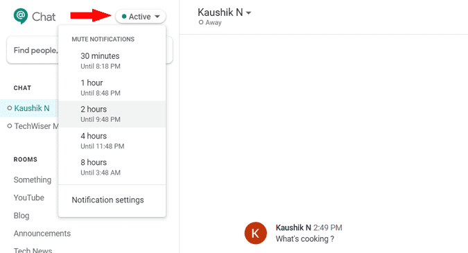 صورة لـ نصائح وحيل Google Chat التي تحتاج إلى استخدامها في سير عملك | dnd-fTyRlbgs-DzTechs
