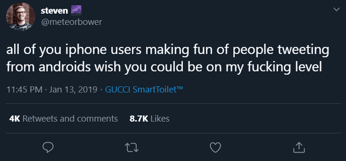 صورة لـ كيفية تغيير بطاقات مصدر التغريدة على X (Twitter) | gucci_smarttoilet-2qHBxbgs-DzTechs