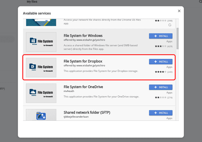 صورة لـ كيفية إضافة Dropbox إلى مدير الملفات في Chromebook | installing_dropbox_in_chrome_os-EVvpYags-DzTechs