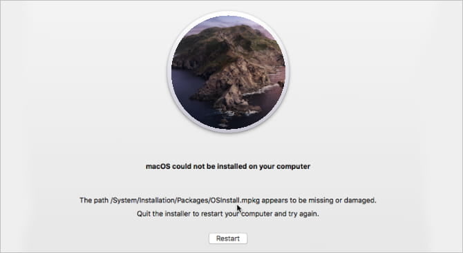 صورة لـ كيفية إصلاح خطأ تعذر تثبيت macOS على جهاز الكمبيوتر الخاص بك | macOS_Could_Not_Be_Installed_on_Your_Computer_Error_Message-1e2avLfs-DzTechs
