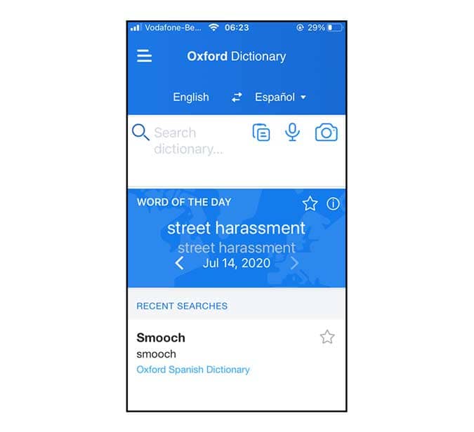 صورة لـ أفضل تطبيقات القاموس لأجهزة iPhone (2023) | oxfor-SRh7Tags-DzTechs