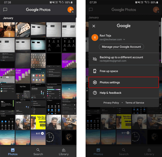 صورة لـ كيفية إخفاء شخص ما من الظهور في ذكريات صور Google | photos_settings-evnbpags-DzTechs