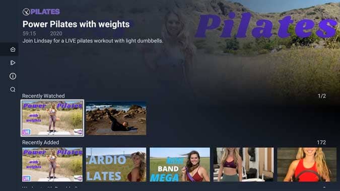 صورة لـ أفضل تطبيقات اللياقة البدنية لـ Firestick لتحويل غرفة المعيشة إلى صالة رياضية | pilates-olC6jags-DzTechs