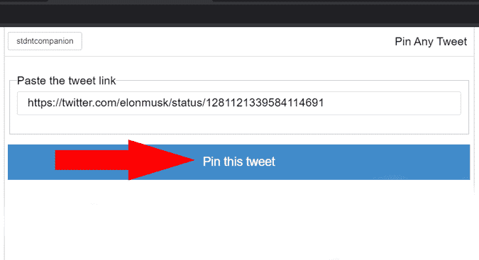صورة لـ كيفية تثبيت تغريدة شخص آخر على ملفك الشخصيّ على X (Twitter) | pin_this_tweet_pic-2QxZoags-DzTechs