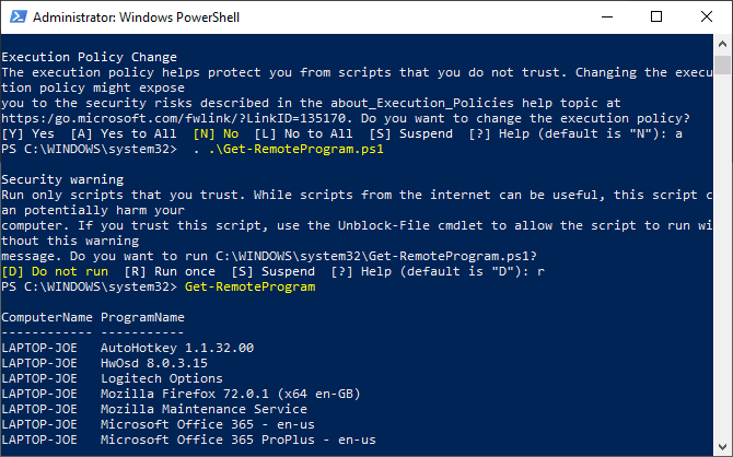 صورة لـ أفضل الطرق لإنشاء قائمة بجميع التطبيقات المثبتة في Windows | powershell_670x418-u4dYGLfs-DzTechs