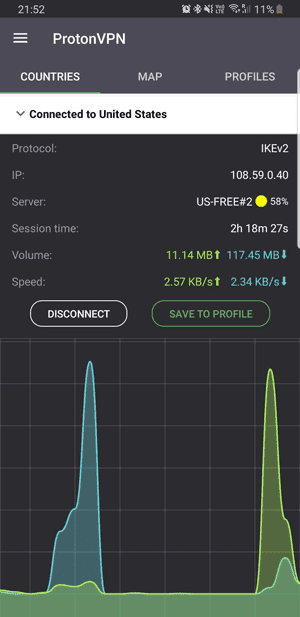 صورة لـ كيفية الوصول إلى YouTube TV خارج الولايات المتحدة | proton_vpn-qfMY8bgs-DzTechs