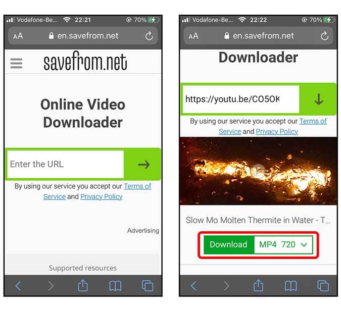 صورة لـ كيفية تنزيل مقاطع فيديو YouTube على iPhone بعدة طرق | safa1-qPljlbgs-DzTechs