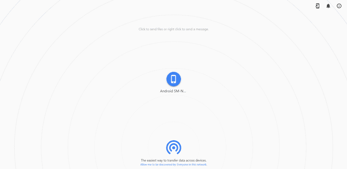 صورة لـ أفضل الطرق لمشاركة الملفات بين Android و Chrome OS | snapdrop-JNz1tags-DzTechs