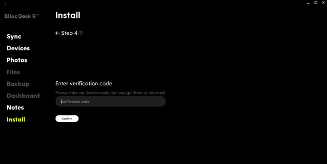 صورة لـ كيفية تثبيت Blloc Ratio Launcher على هاتف Android الخاص بك | varification_code_blloc-7ePnxYfs-DzTechs