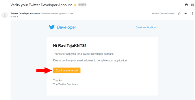 صورة لـ كيفية تغيير بطاقات مصدر التغريدة على X (Twitter) | verify_mail-tIHBxbgs-DzTechs