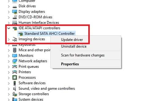 صورة لـ كيفية إصلاح خطأ Inaccessible Boot Device في نظام التشغيل Windows 10 | windows_10_update_driver-Gzi7aMfs-DzTechs