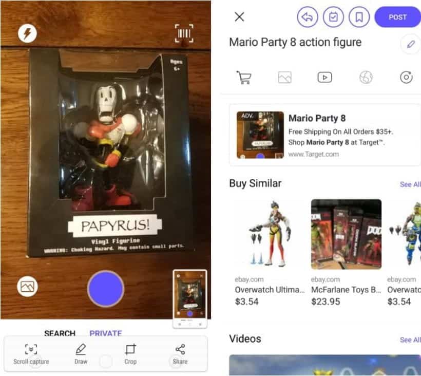 صورة لـ أفضل تطبيقات البحث العكسي عن الصور لأجهزة iPhone و Android | 1._CamFind-fEJFTQfs-DzTechs