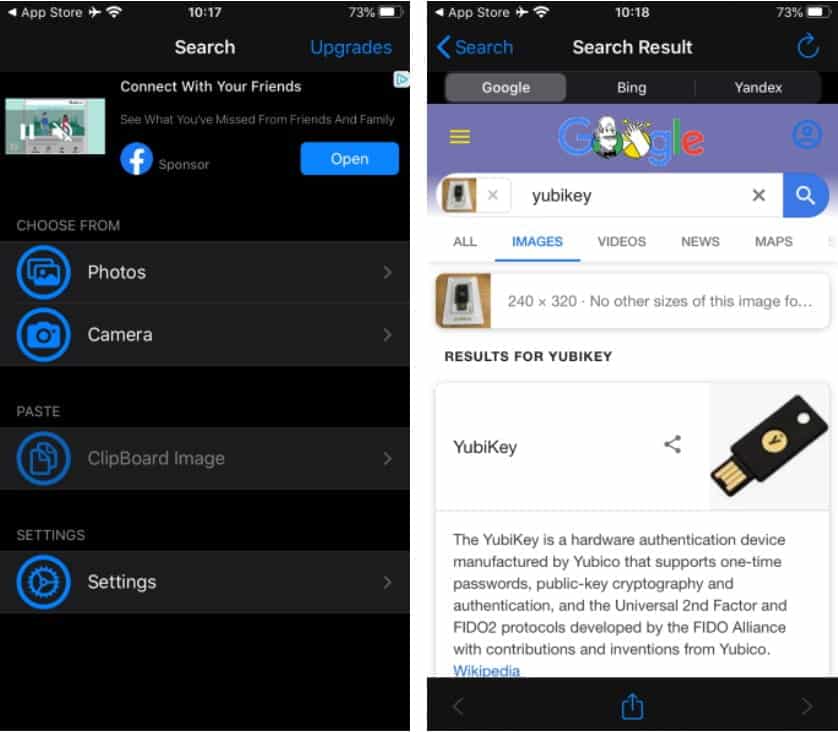 صورة لـ أفضل تطبيقات البحث العكسي عن الصور لأجهزة iPhone و Android | 4._Reverse_Image_Search_App-fEJFTQfs-DzTechs