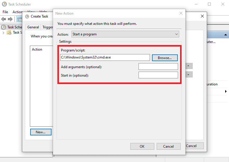 صورة لـ تشغيل موجه الأوامر بصلاحيات المسؤول باستخدام اختصار سطح المكتب | 6-DzTechs