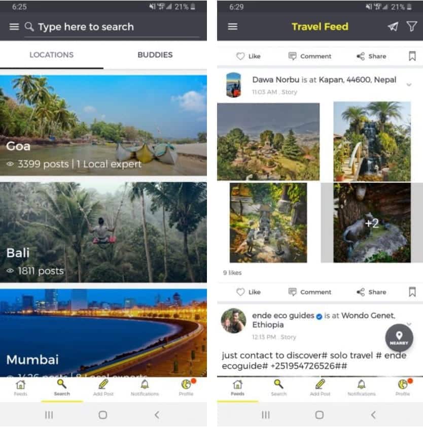 صورة لـ أفضل تطبيقات التواصل الاجتماعي للمسافرين لتحسين رحلتك القادمة | 7._TravelBuddy-f0hqfOfs-DzTechs