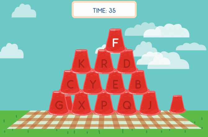 صورة لـ أفضل مواقع الويب والألعاب لتعليم الأطفال الكتابة على لوحة المفاتيح بطريقة مُمتعة | ABCyaDotCom_CupStackTyping_web2-cm03GNfs-DzTechs