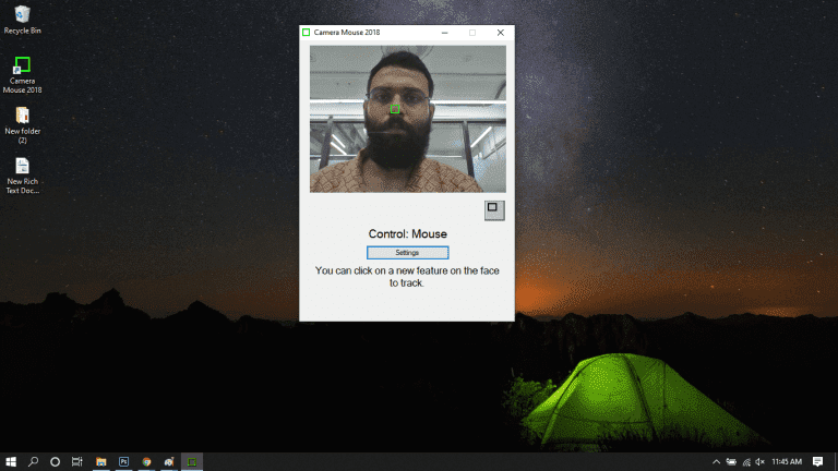 صورة لـ كيفية التحكم في مؤشر الماوس باستخدام كاميرا الويب الخاصة بك | Camera_Mouse_Tracking_Pointer-USTwlPfs-DzTechs