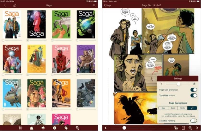 صورة لـ أفضل التطبيقات لقراءة القصص المصورة على iPad | Comic_Zeal-52hkBPfs-DzTechs