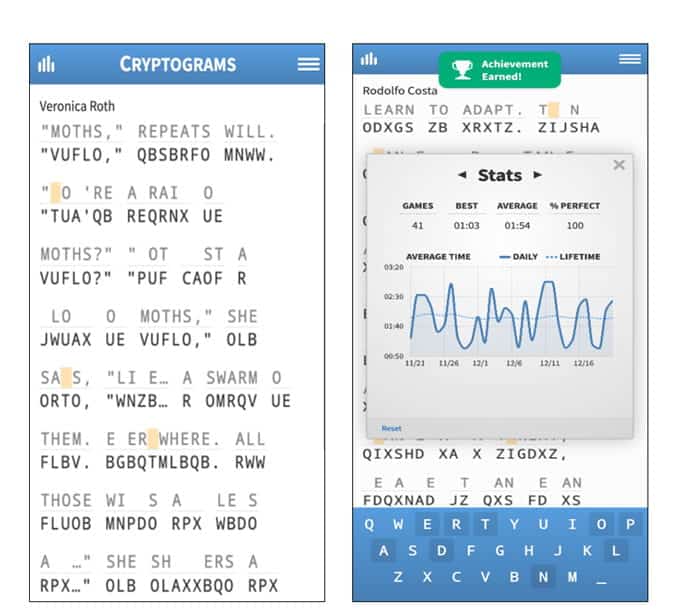 صورة لـ أفضل ألعاب الكلمات على أجهزة iOS و Android | Cryptograms-xbhmFegs-DzTechs