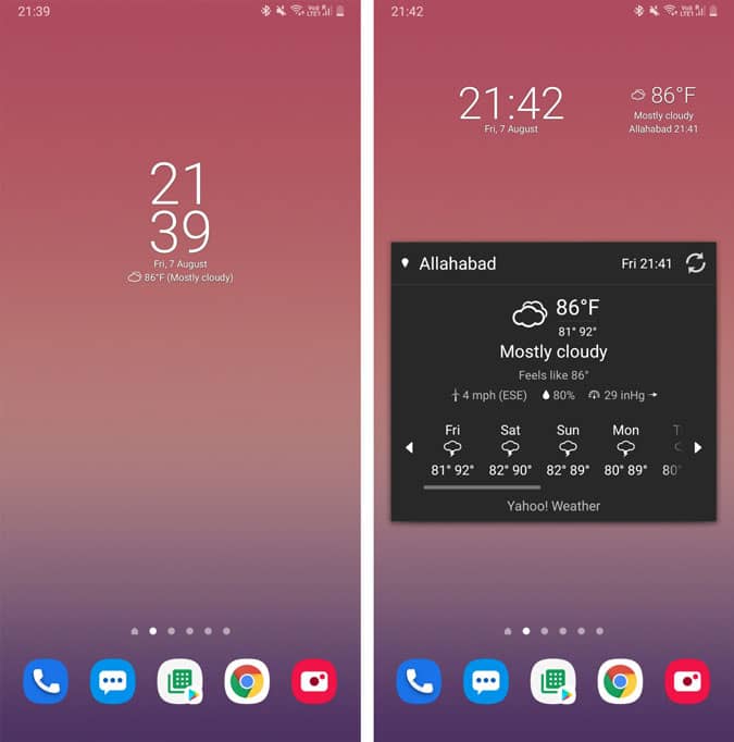 صورة لـ أفضل أدوات الساعة على الشاشة لنظام Android في عام 2023 | Digital_clock_Xperia-dTjLwegs-DzTechs