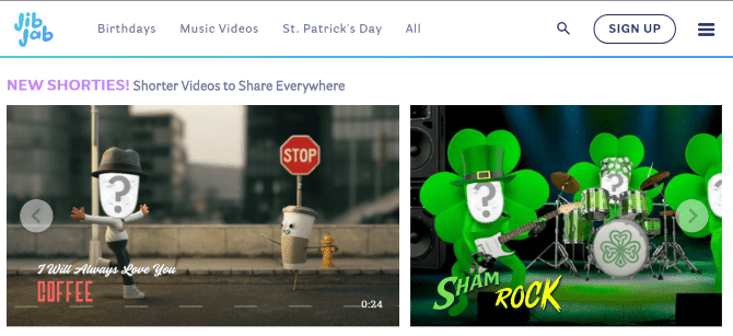 صورة لـ أفضل أدوات إنشاء البطاقات الإلكترونية لإرسال بطاقات التهنئة المُخصصة | Ecard_Websites_JibJab-YxsLzQfs-DzTechs