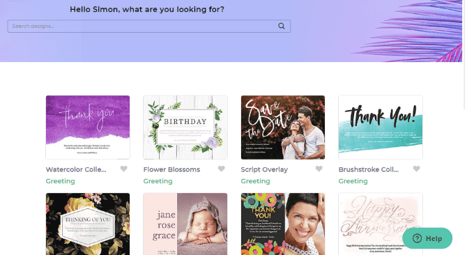 صورة لـ أفضل أدوات إنشاء البطاقات الإلكترونية لإرسال بطاقات التهنئة المُخصصة | Ecard_Websites_Smilebox-YxsLzQfs-DzTechs