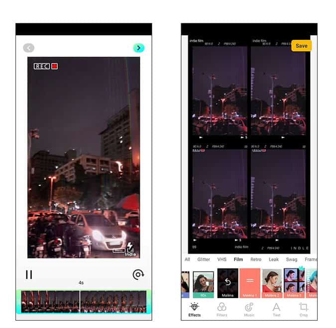 صورة لـ أفضل تطبيقات تأثيرات فلاتر الفيديو لنظامي iOS و Android | Indie-q0mlRegs-DzTechs