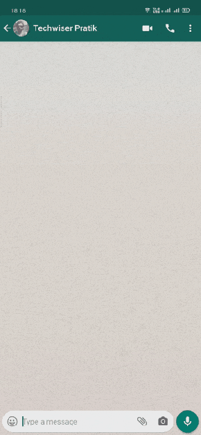 صورة لـ كيفية تغيير نمط خط النصوص في دردشات WhatsApp | Italicize-Final-DzTechs