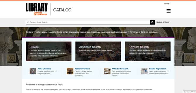 صورة لـ كيفية العثور على كتاب دون معرفة العنوان أو المؤلف | Library_of_Congress-4NwsPQfs-DzTechs