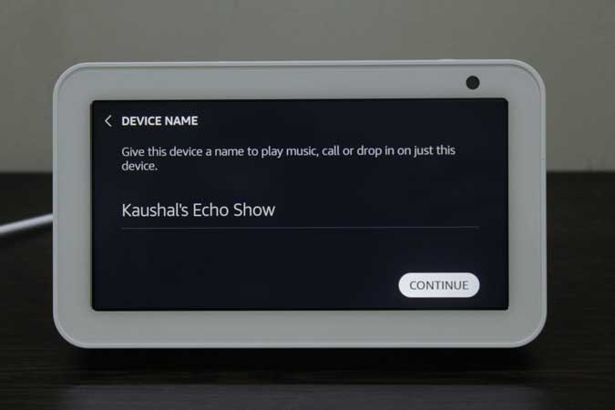 صورة لـ كيفية إعداد Amazon Echo Show 5 لأول مرة | Name-your-device-DzTechs