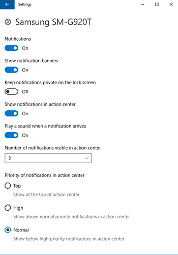 صورة لـ كيفية الحصول على إشعارات المكالمات الهاتفية الواردة على Windows 10 من هاتف Android | Notification_Settings-lXIVqOfs-DzTechs