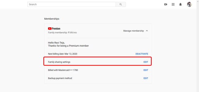 صورة لـ كيفية الترقية إلى الخطة العائلية على YouTube Premium وهل يجب عليك؟ | Screenshot_106-YRVAlPfs-DzTechs