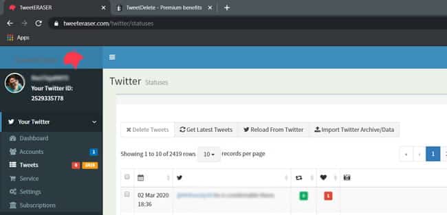 صورة لـ كيفية حذف جميع تغريداتك في آن واحد على Twitter؟ | Screenshot_69-Iz7h7Ofs-DzTechs