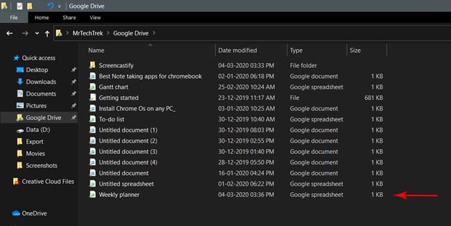 صورة لـ كيفية إضافة Google Drive إلى مستكشف ملفات Windows | Screenshot_79-oKlQ5Ofs-DzTechs