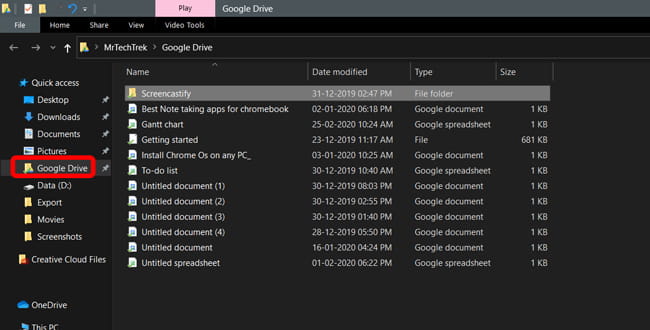 صورة لـ كيفية إضافة Google Drive إلى مستكشف ملفات Windows | Screenshot_86-LOlQ5Ofs-DzTechs