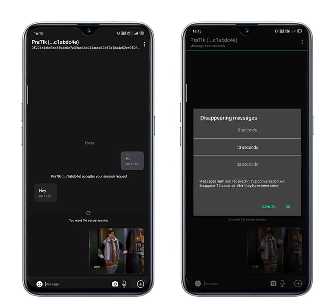 صورة لـ مقارنة بين WhatsApp و Session: هل هي الخدمة الجديدة البديلة لـ WhatsApp | Session_Messenger_Chats-jQBEhPfs-DzTechs