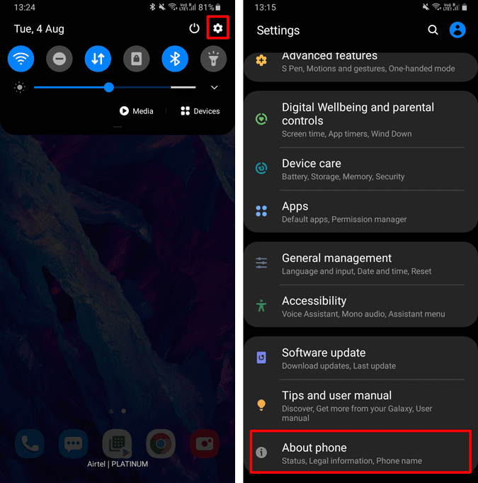 صورة لـ كيفية الحصول على صوت بجودة أفضل من سماعات Bluetooth مع LDAC | System_Settings_about_phone-ddJT9cgs-DzTechs