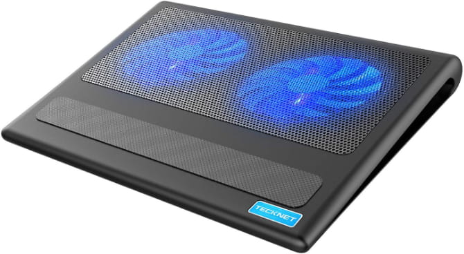 صورة لـ جهاز MacBook Air ساخن جدًا؟ أفضل النصائح والحيل لتبريده | TeckNet_Laptop_Cooler_Stand-nbCJSPfs-DzTechs